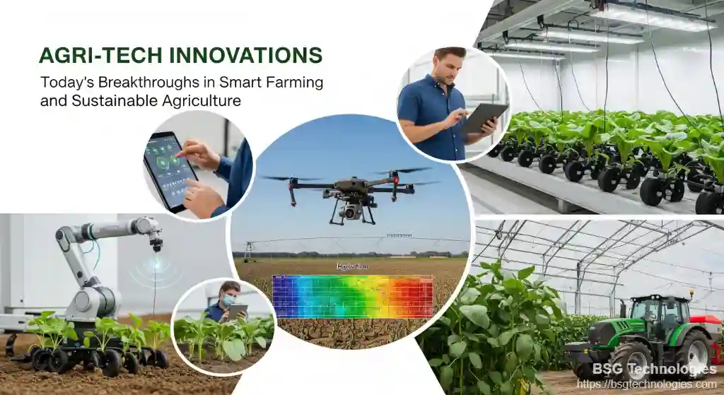 Agri-Tech Innovations: Today's Breakthroughs in Smart Farming and Sustainable Agriculture