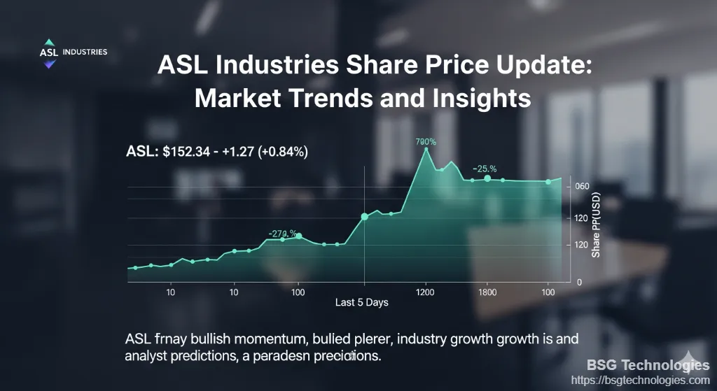ASL Industries Share Price Update: Market Trends and Insights