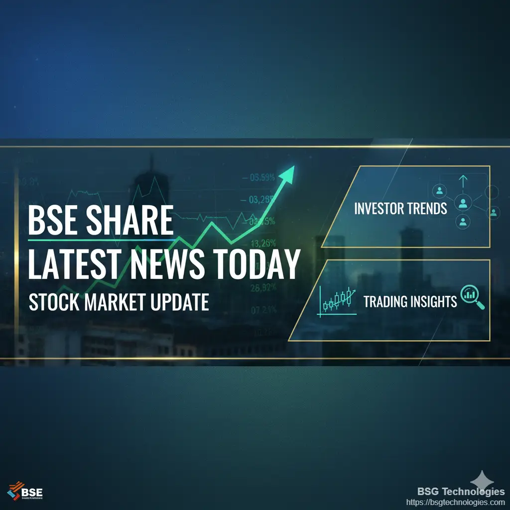 BSE share latest news today, stock market update, investor trends, trading insights