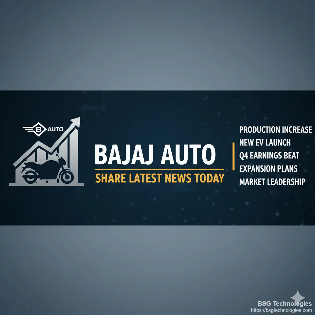 Bajaj Auto share latest news today