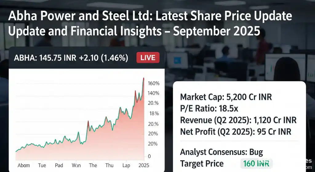 Abha Power and Steel Ltd: Latest Share Price Update and Financial Insights � September 2025