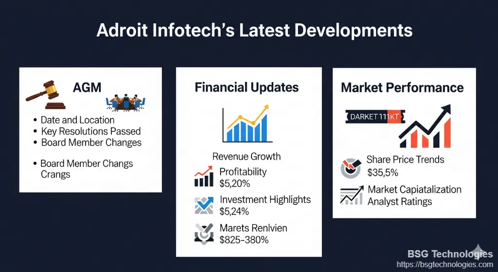 Adroit Infotech's Latest Developments: AGM, Financial Updates, and Market Performance