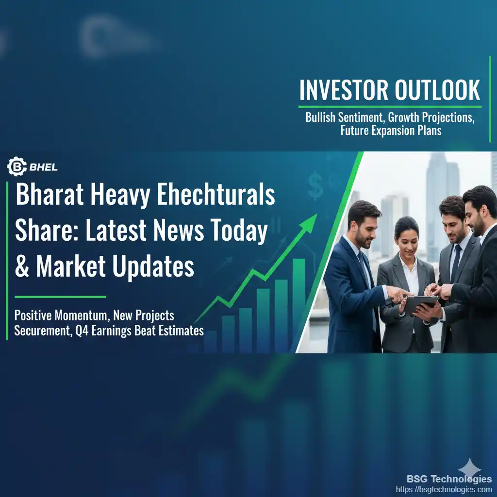 Bharat Heavy Electricals share latest news today market updates and investor outlook