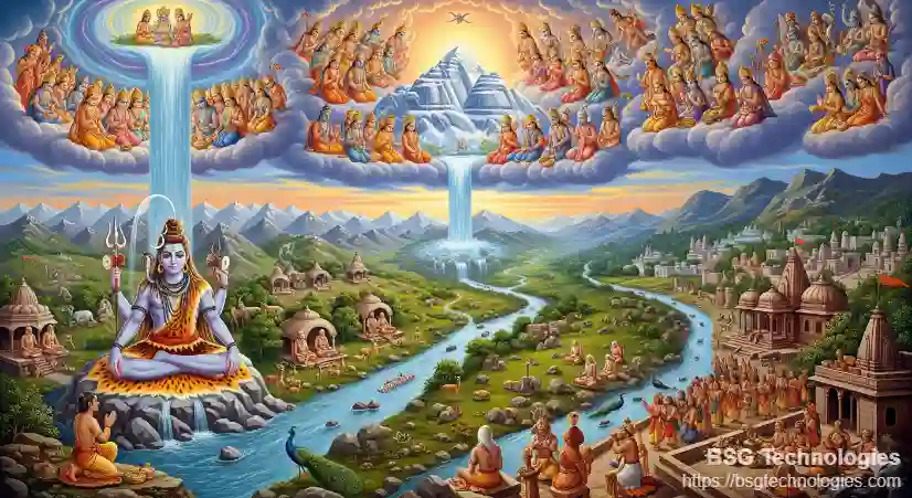 The Sacred River Ganga: Mythological Journey from Heaven to Earth