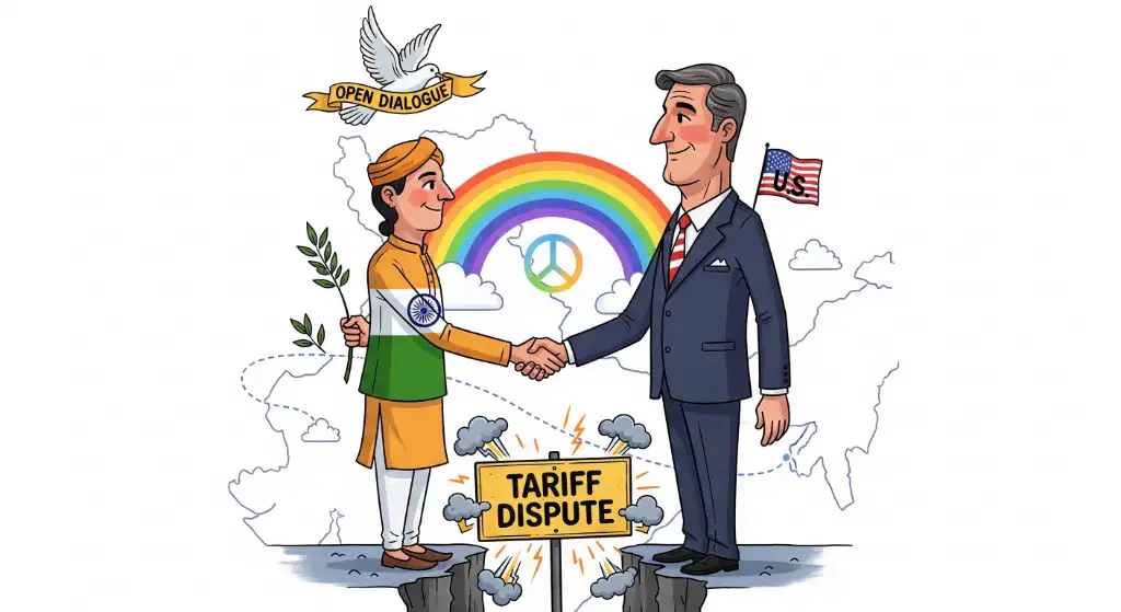 India–US Relations Ease: Signs of Friendship Amid Tariff Dispute