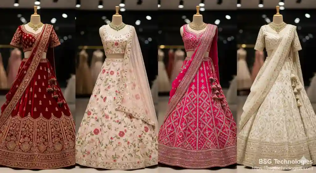 Top Bridal Lehenga Designs 2025 – Stunning Indian Wedding Dress Ideas